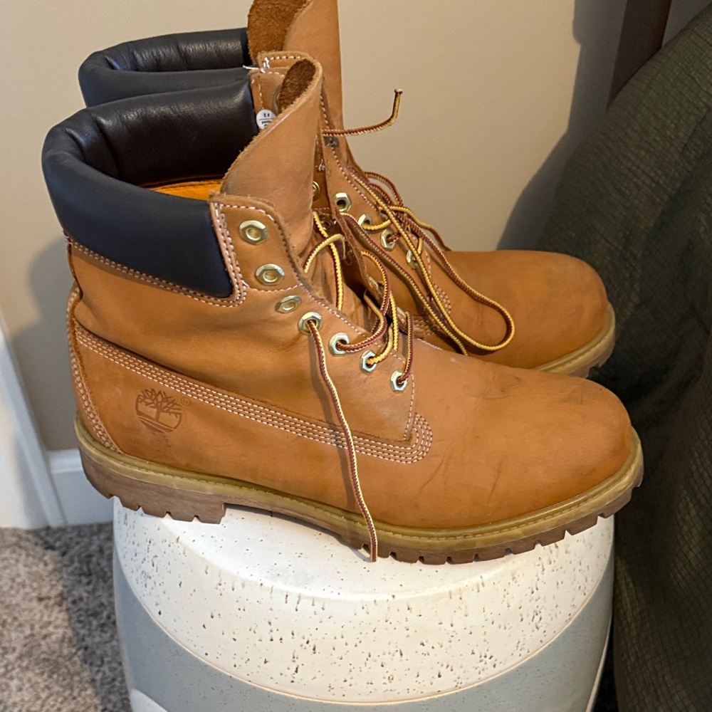 Timberland Men's Brown Leather Boots